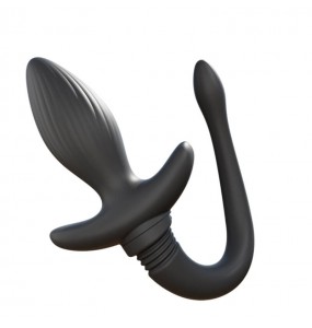 Yunman - Swinging Tail Anal Butt Plug (Wireless Remote - Chargeable)